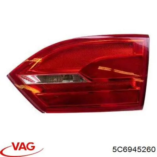 Comprar 5C6945260 VAG Piloto trasero interior derecho