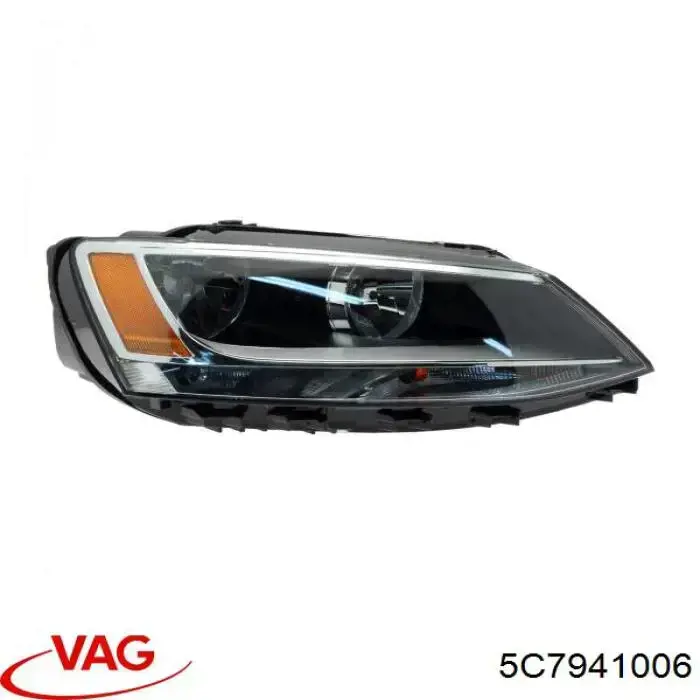 Faro delantero derecho VAG 5C7941006