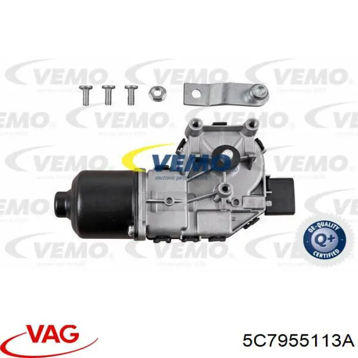 Comprar 5C7955113A VAG Motor limpiaparabrisas