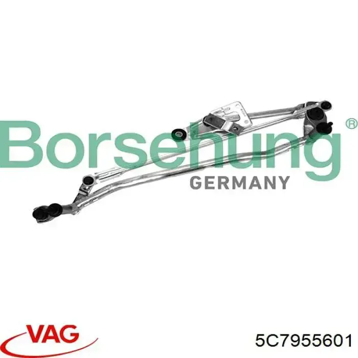 Trapezio del limpiaparabrisas VAG 5C7955601 precio, desde 38,48 EUR
