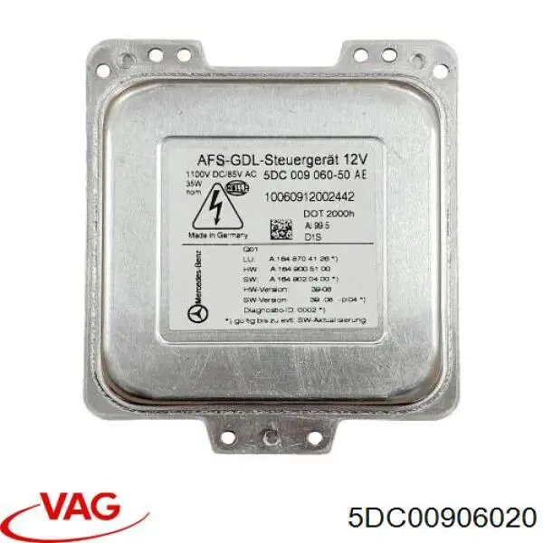 Unidad de control de xenón VAG 5DC00906020 precio, desde 84,98 EUR