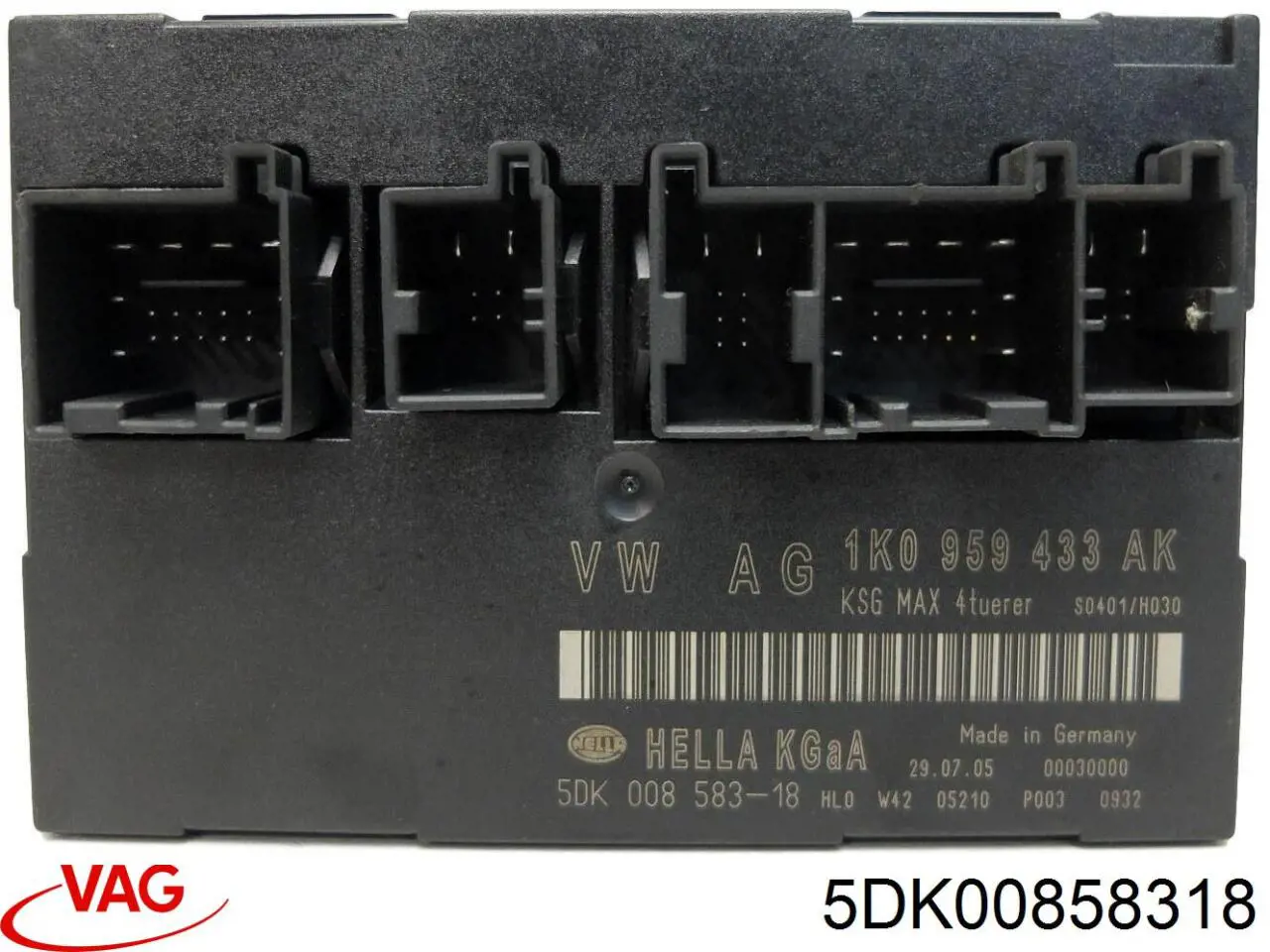 5DK008583 VAG Módulo de confort