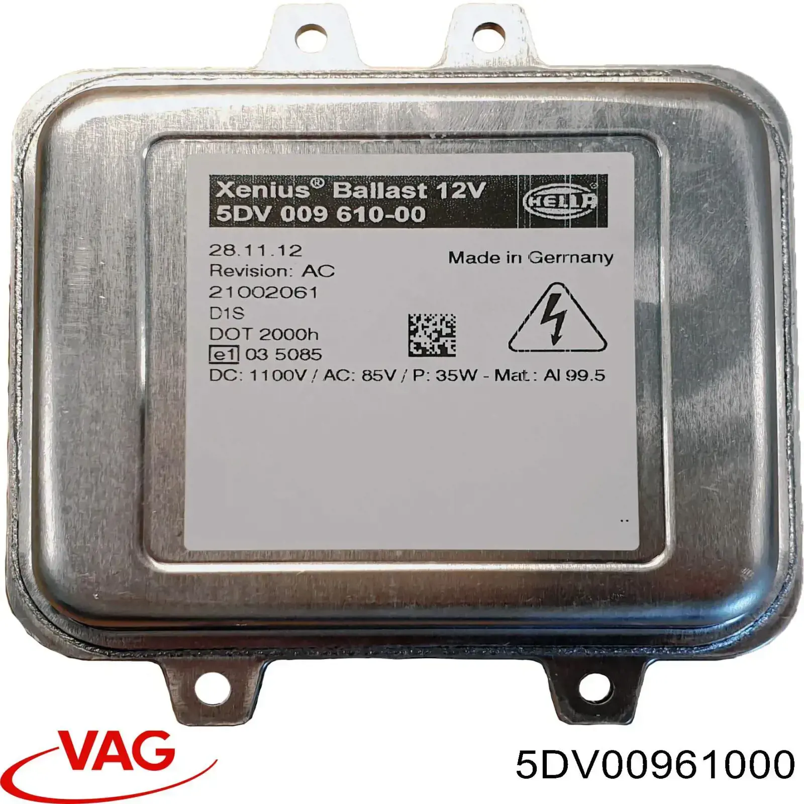 5DV00961000 VAG Centralita, faros xenon