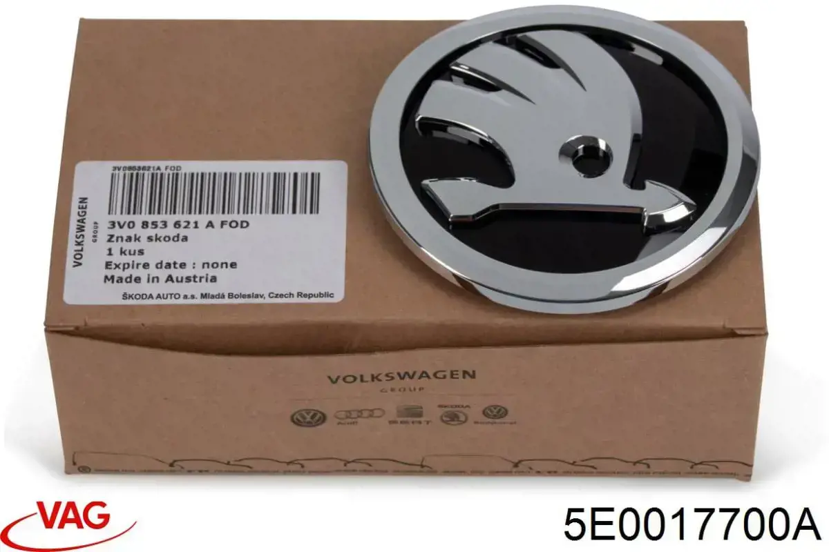 5E0017700A VAG Red del maletero