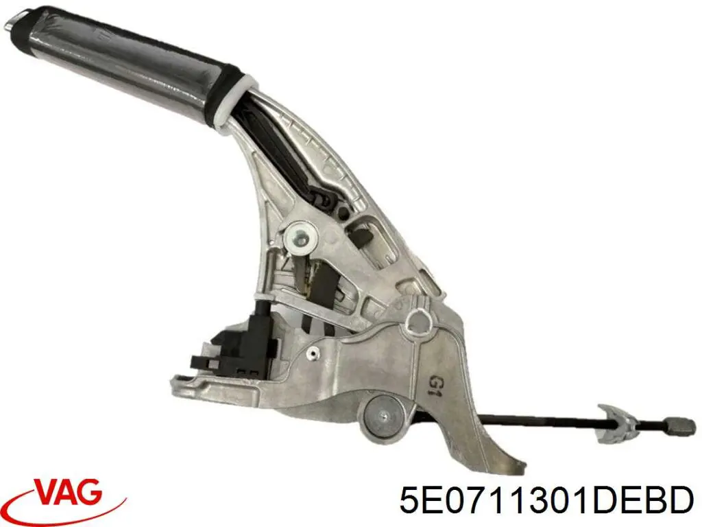 Palanca de freno de mano VAG 5E0711301DEBD precio, desde 401,55 EUR
