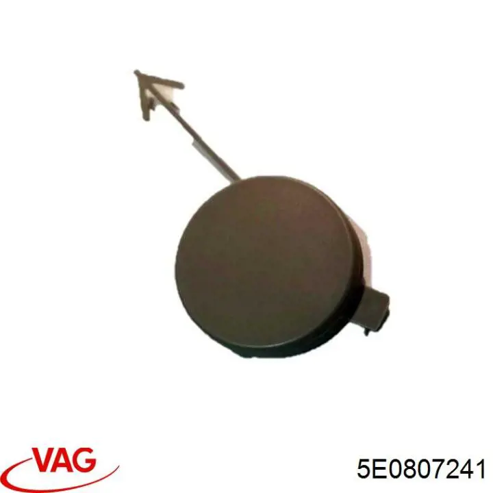Comprar 5E0807241 VAG Tapa del enganche de remolcado delantera