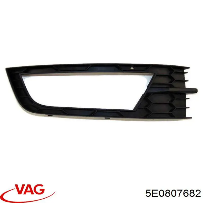Tapa de rejilla de faro antiniebla delantero derecho VAG 5E0807682 precio, desde 8,84 EUR
