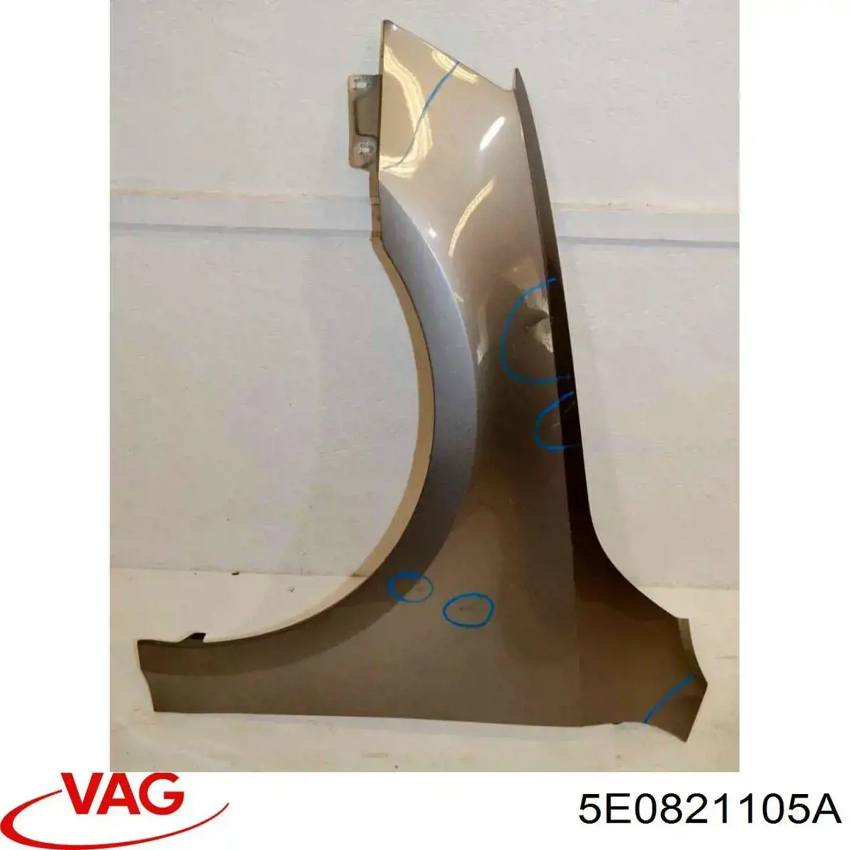 Aleta delantera izquierda VAG 5E0821105A precio, desde 90,05 EUR