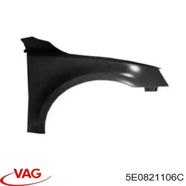 Guardabarros delanteros derecho VAG 5E0821106C precio, desde 149,56 EUR