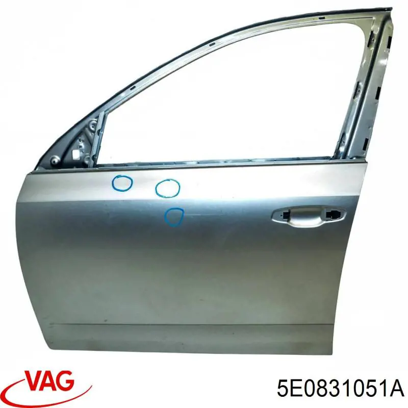 5E0831051A VAG puerta delantera izquierda