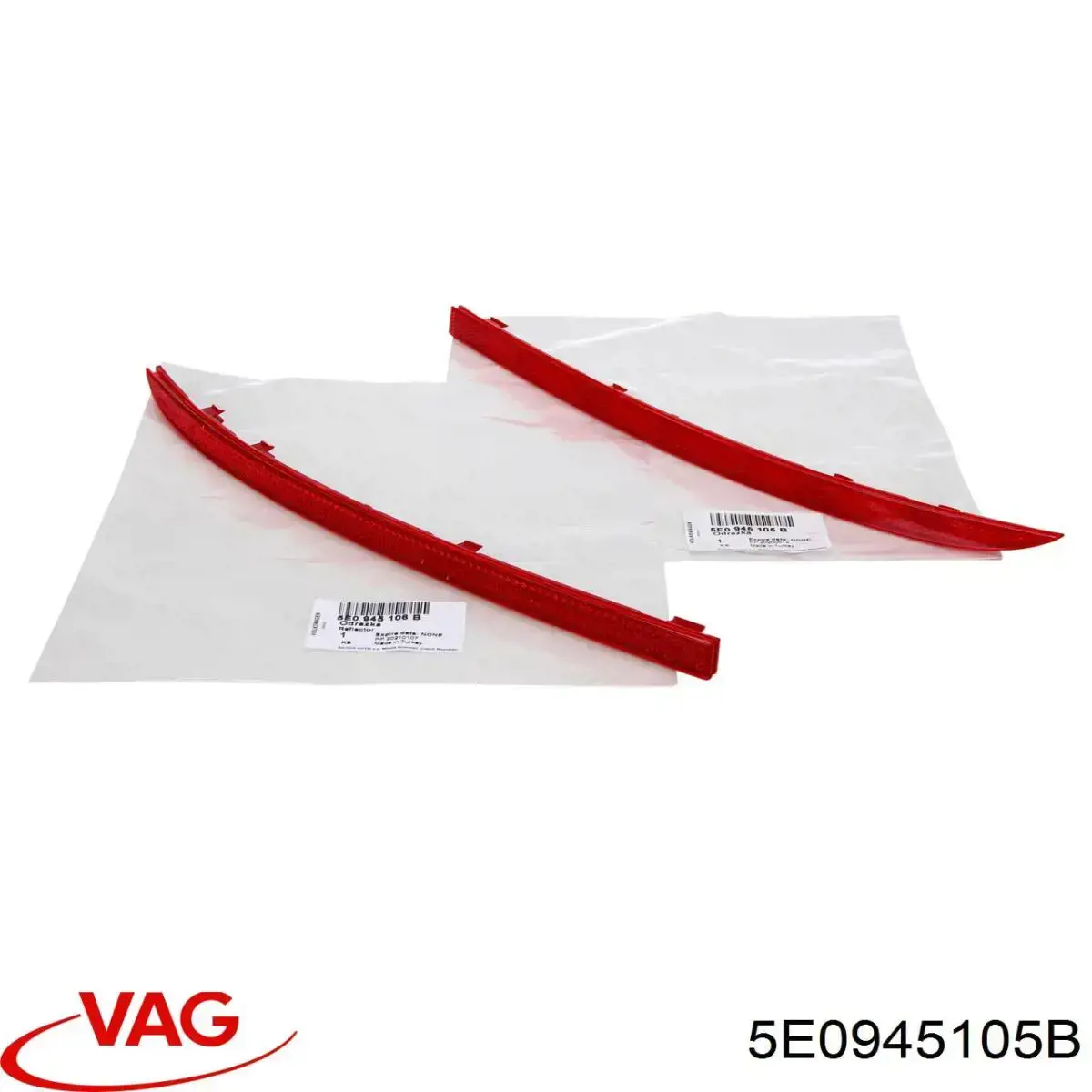 Comprar 5E0945105B VAG Reflector trasero izquierdo del parachoques