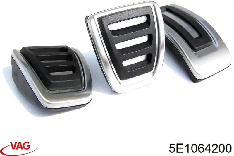 5E1064200 VAG Revestimiento de pedal, juego