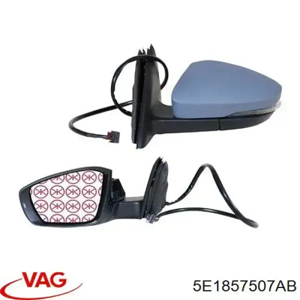 Comprar 5E1857507AB VAG Espejo de retrovisor izquierdo