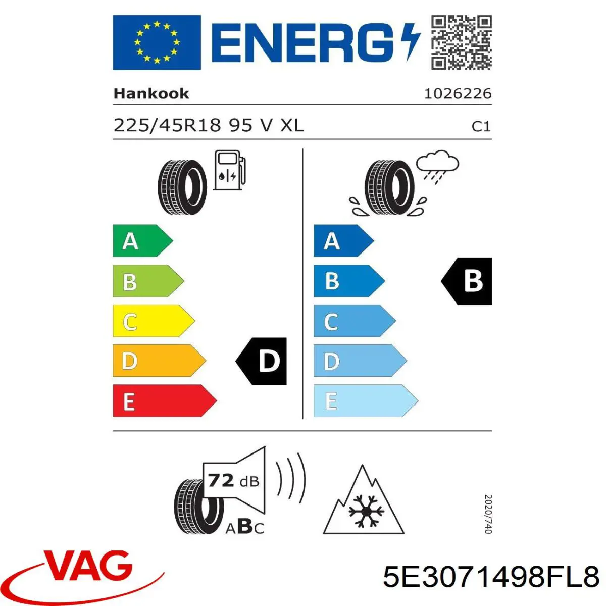 Rines VAG 5E3071498FL8 precio, desde 332,92 EUR