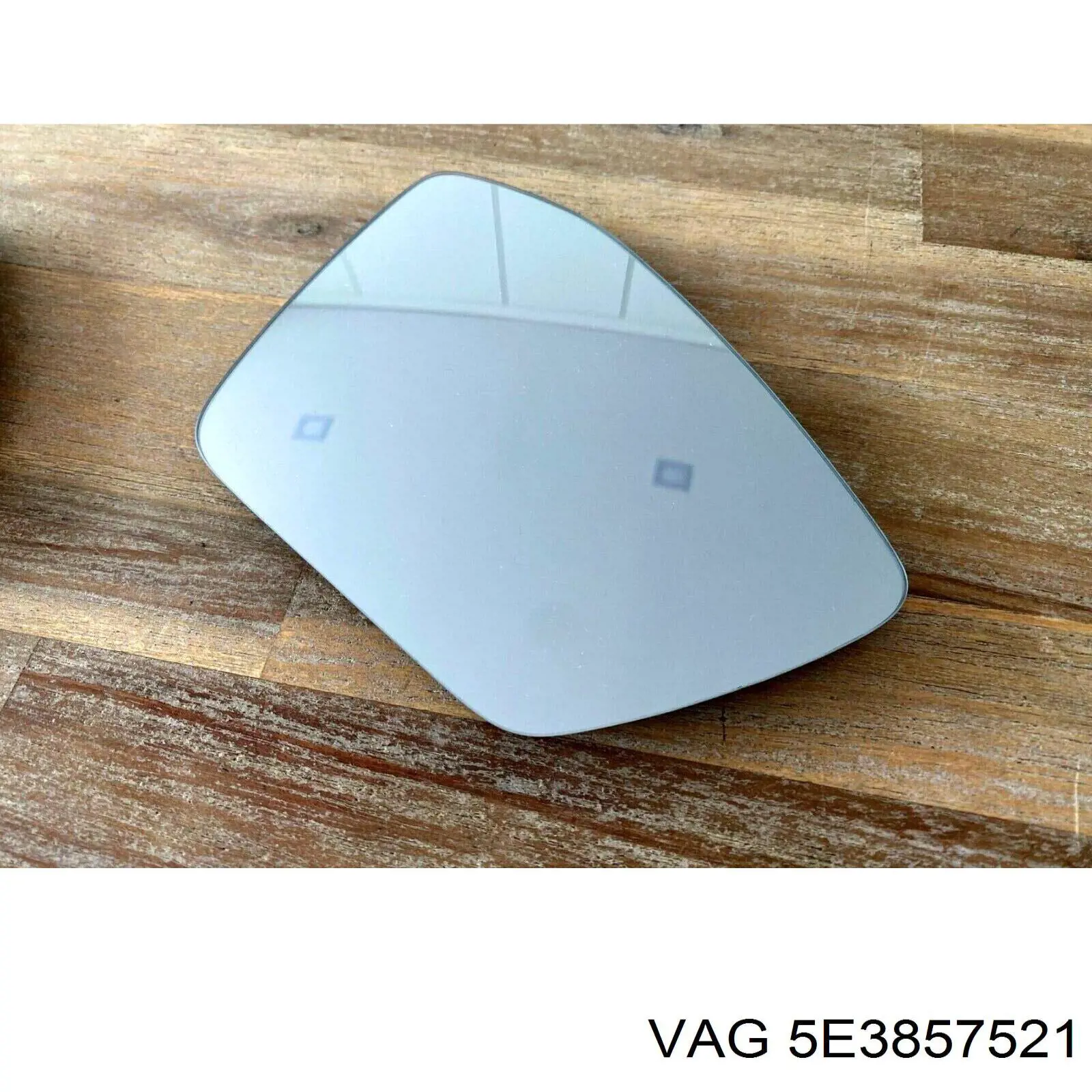 Cristal de espejo retrovisor exterior izquierdo VAG 5E3857521 precio, desde 41,40 EUR