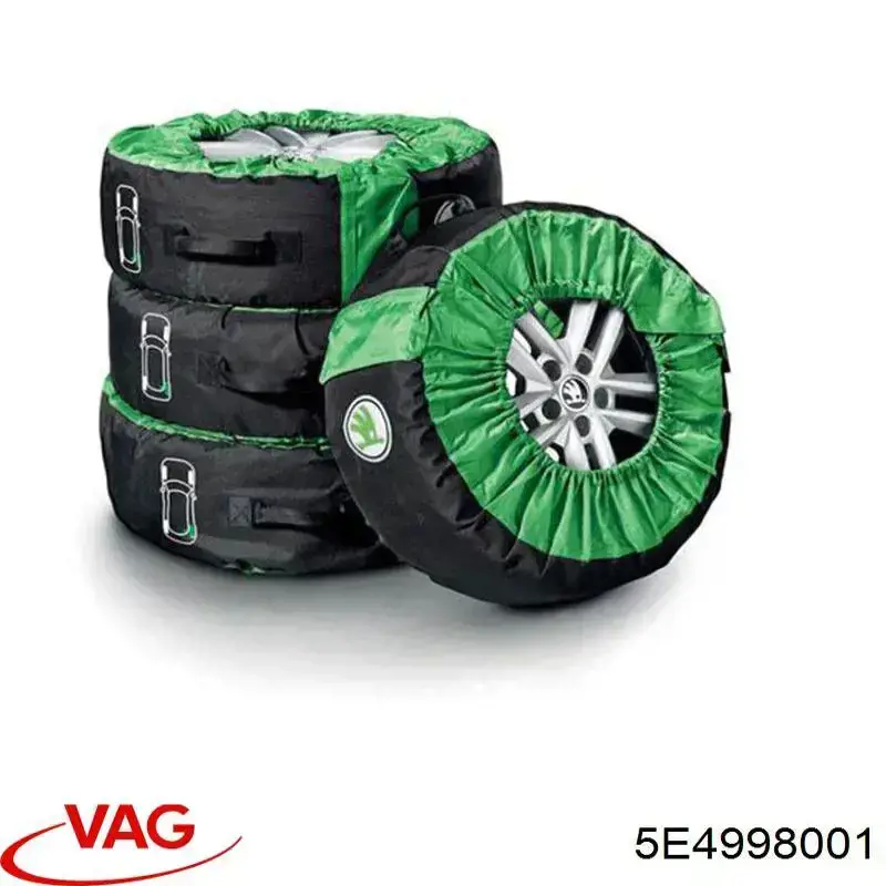 Escobillas de limpiaparabrisas delanteras VAG 5E4998001