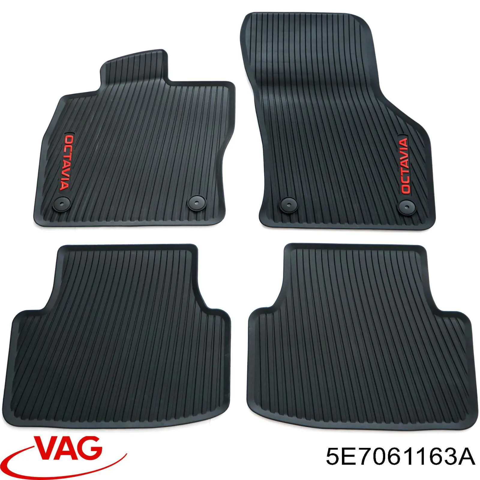 Alfombrilla del maletero 5E7061163A VAG