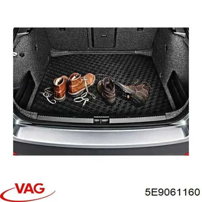5E9061160 VAG Alfombra de maletero