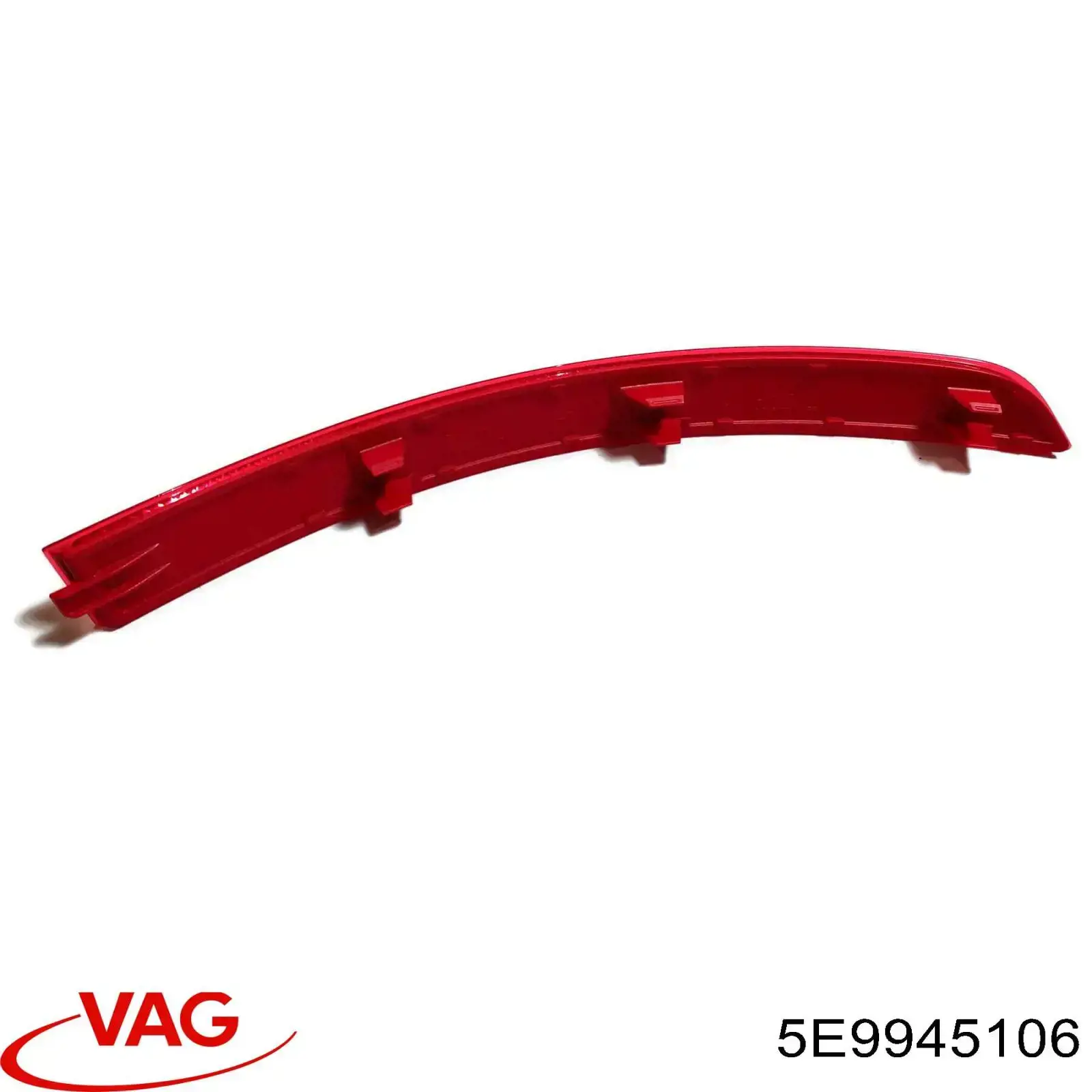 Reflector del parachoques trasero derecho 30945064 AND