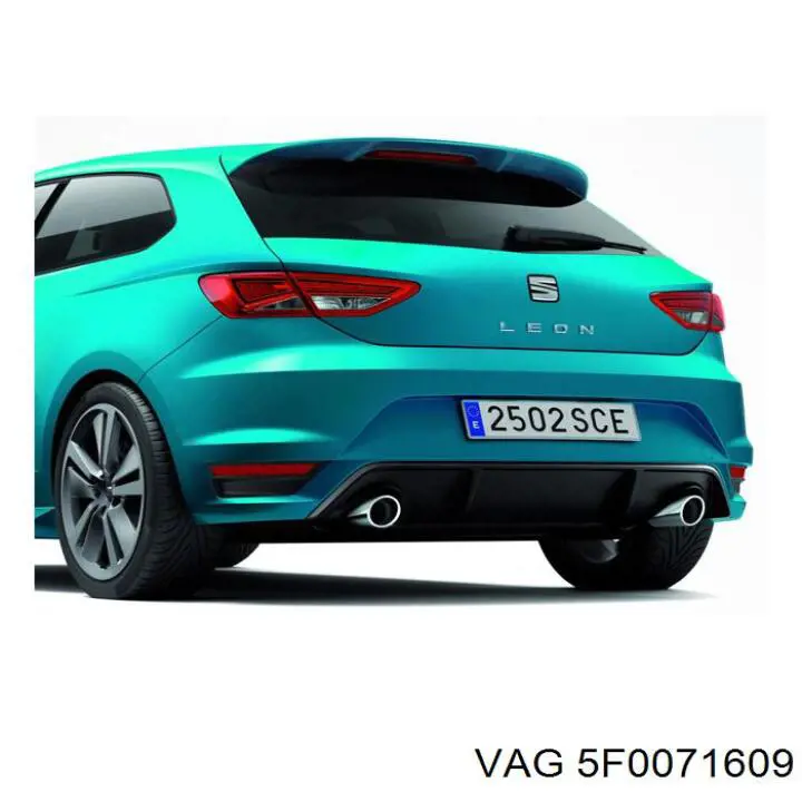 Paragolpes VAG 5F0071609 precio, desde 355,74 EUR