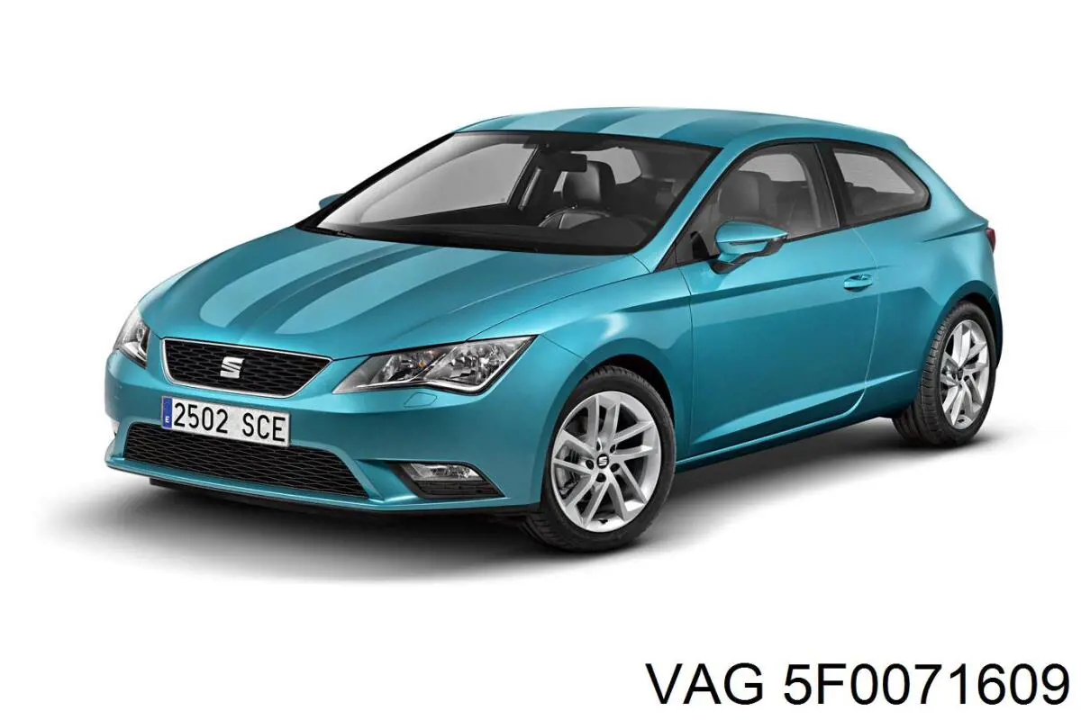 5F0071609 VAG Defensa trasero
