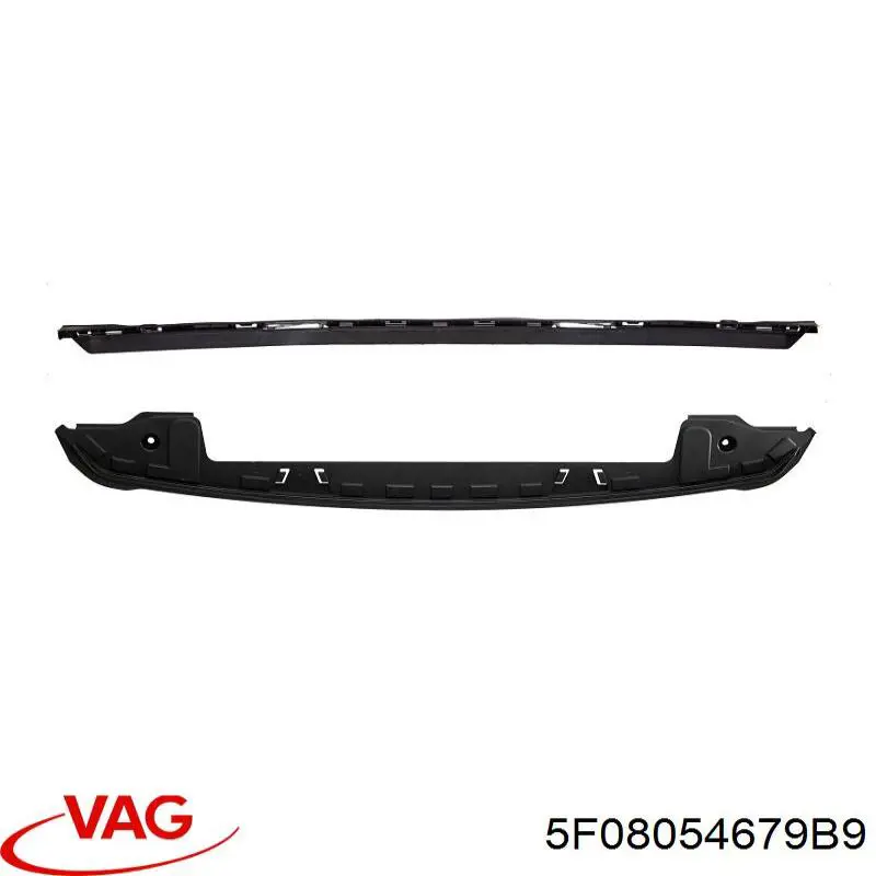 5F0805467 VAG Alerón paragolpes delantero
