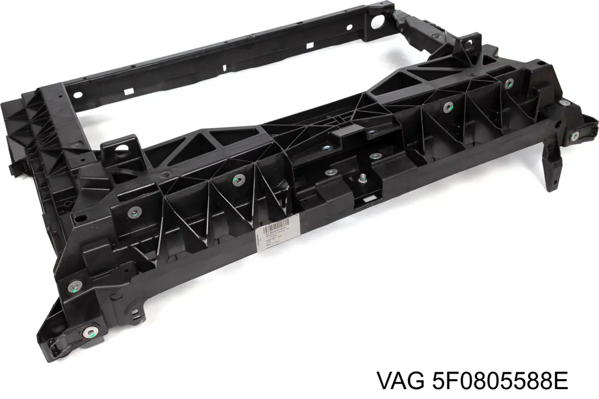 5F0805588E VAG Soporte de radiador completo (panel de montaje para foco)
