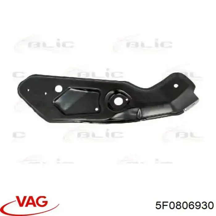 Soporte superior del marco del radiador 5F0806930 VAG