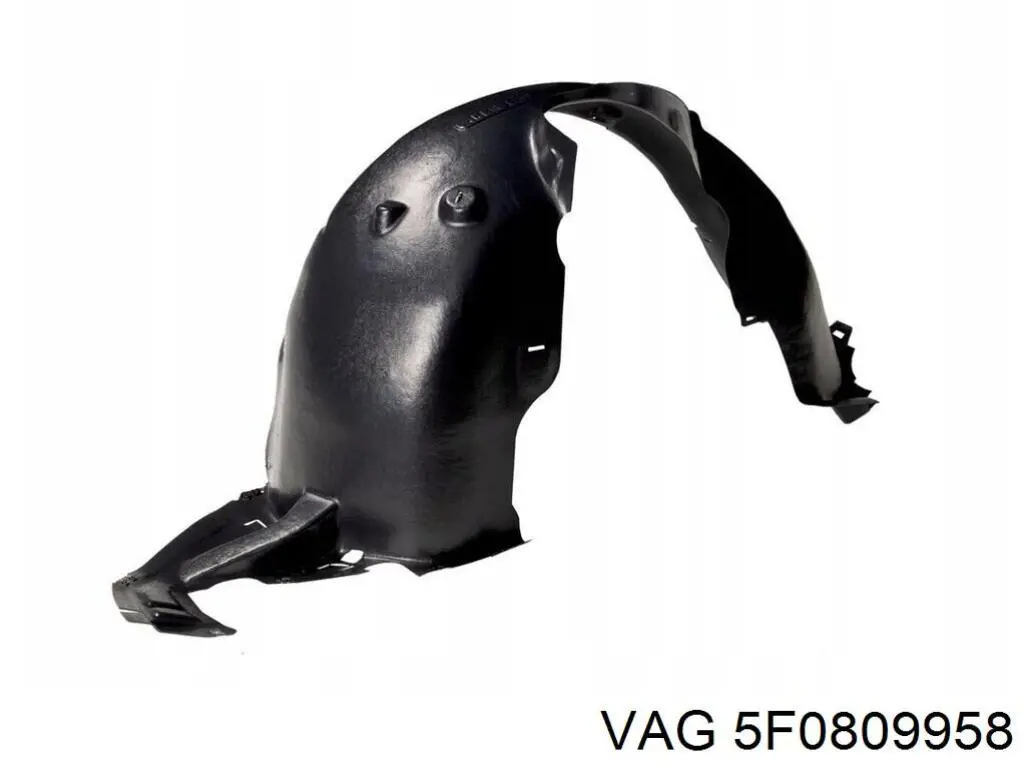 5F0809958F VAG Paso rueda delantero derecho