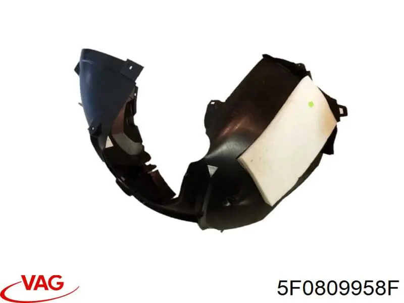 Guardabarros interior derecho, aleta delantera VAG 5F0809958F precio, desde 25,06 EUR