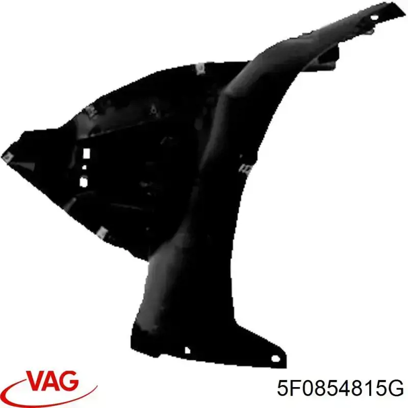 5F0854815G VAG Guardalodos delantero izquierdo