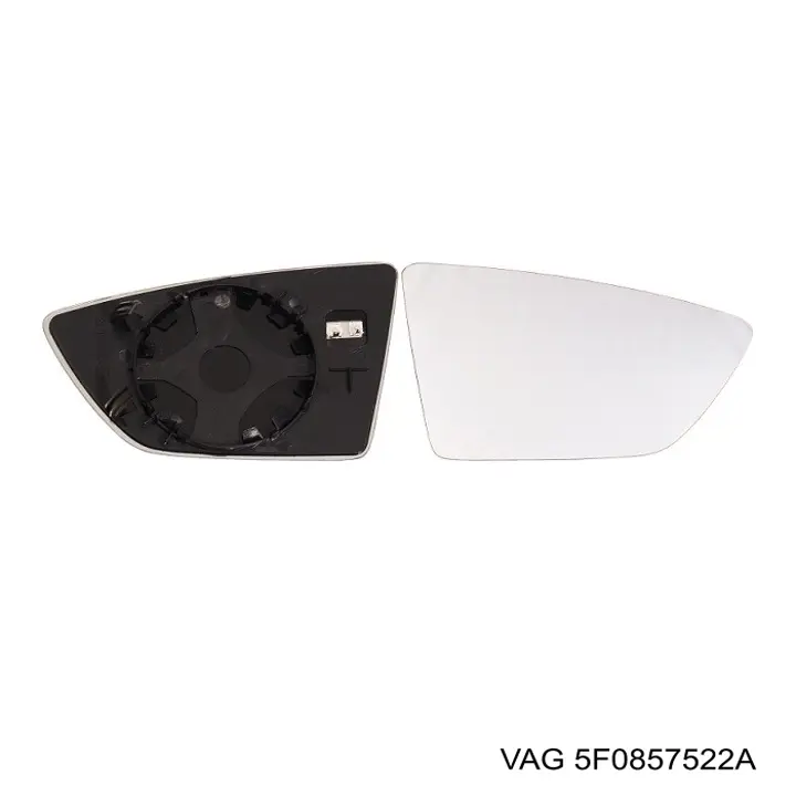 5F0857522A VAG cristal de espejo retrovisor exterior derecho