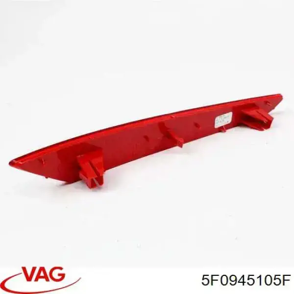 Reflector trasero izquierdo del parachoques VAG 5F0945105F precio, desde 15,61 EUR