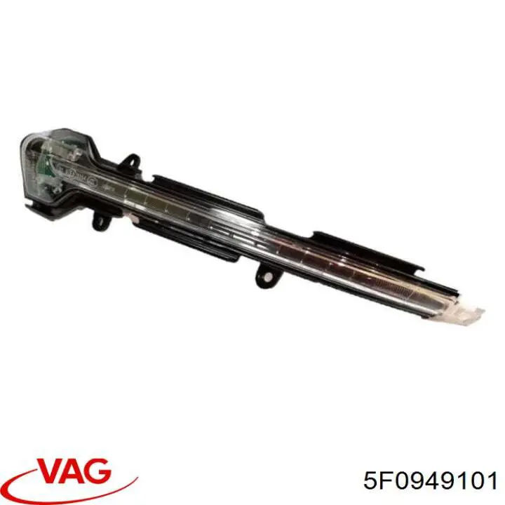 Luz intermitente de espejo retrovisor izquierdo VAG 5F0949101 precio, desde 32,37 EUR