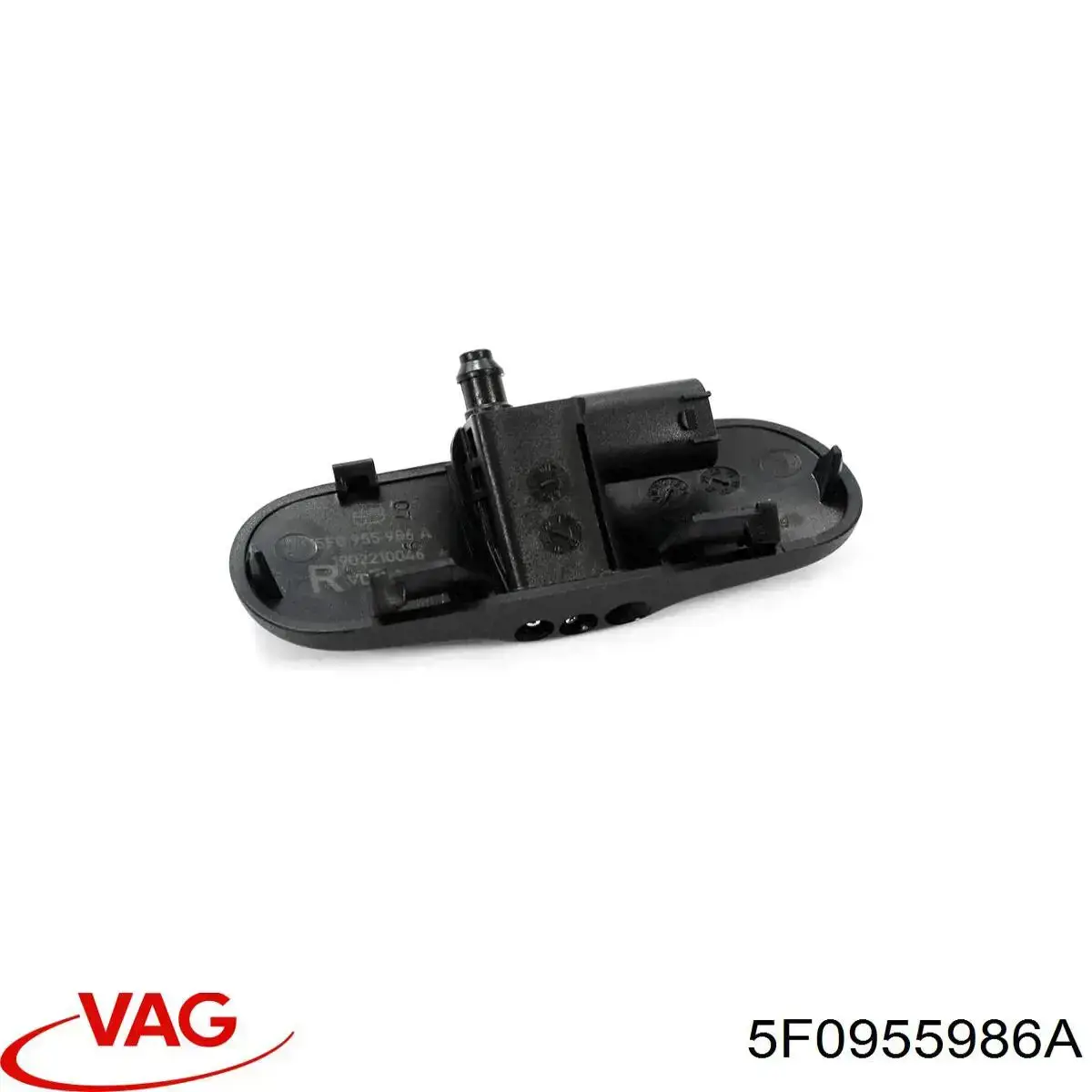 5F0955986A VAG Boquilla del lavaparabrisas derecha