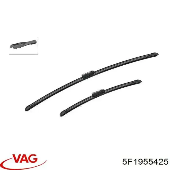 Escobillas delanteras VAG 5F1955425 precio, desde 21,22 EUR