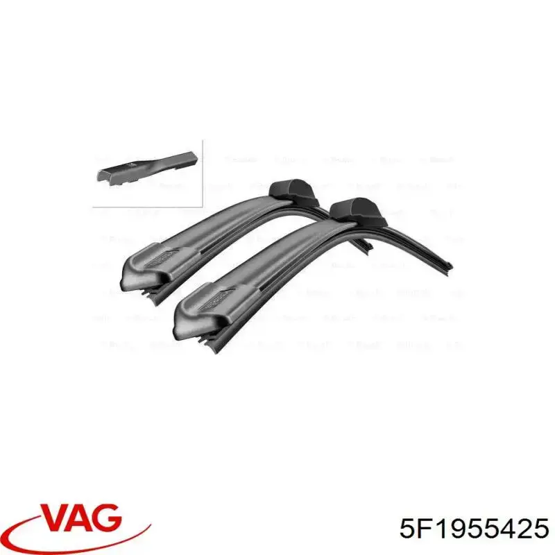 Limpiaparabrisas delanteras 5F1955425 VAG