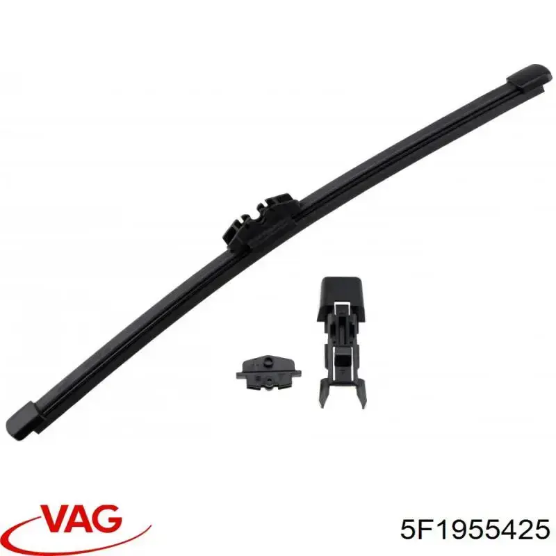 Comprar 5F1955425 VAG Juego de escobillas de luna delantera, 2 piezas