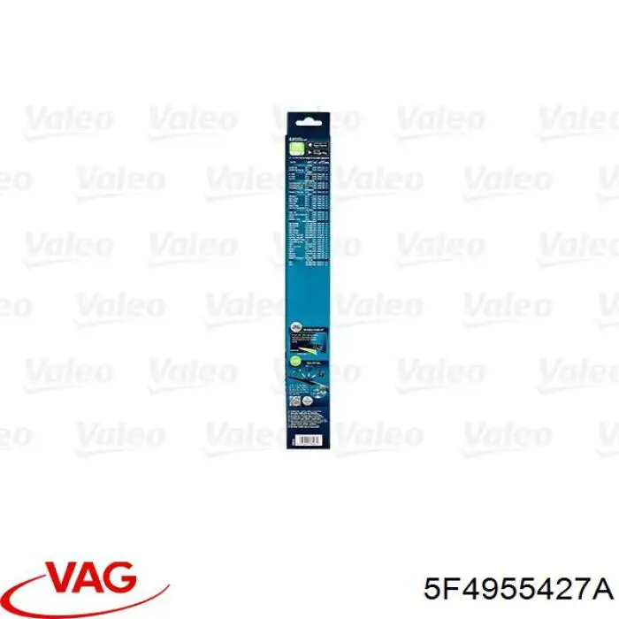 Comprar 5F4955427A VAG Limpiaparabrisas traseros