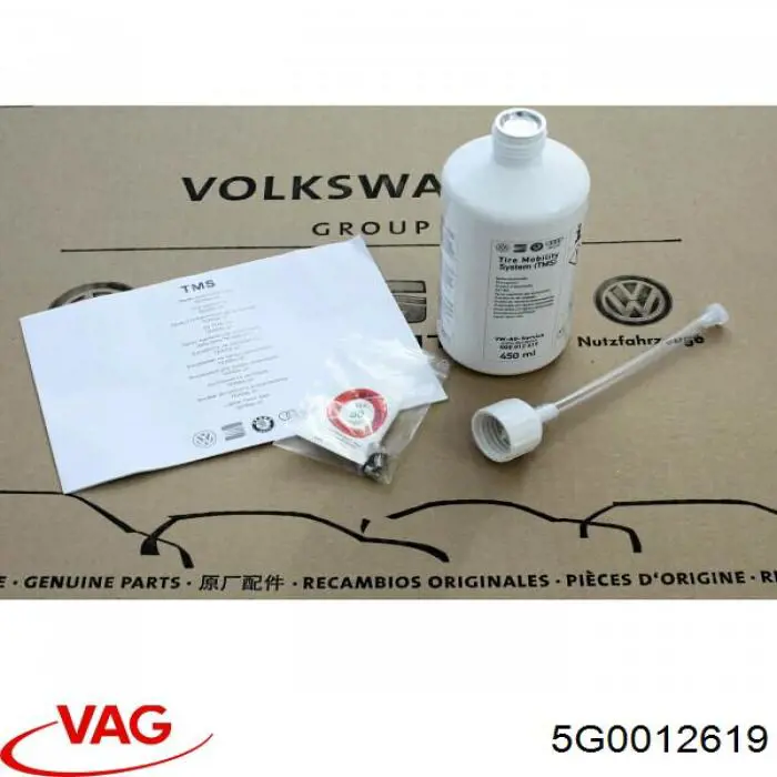 Sellador de neumáticos 5G0012619B VAG