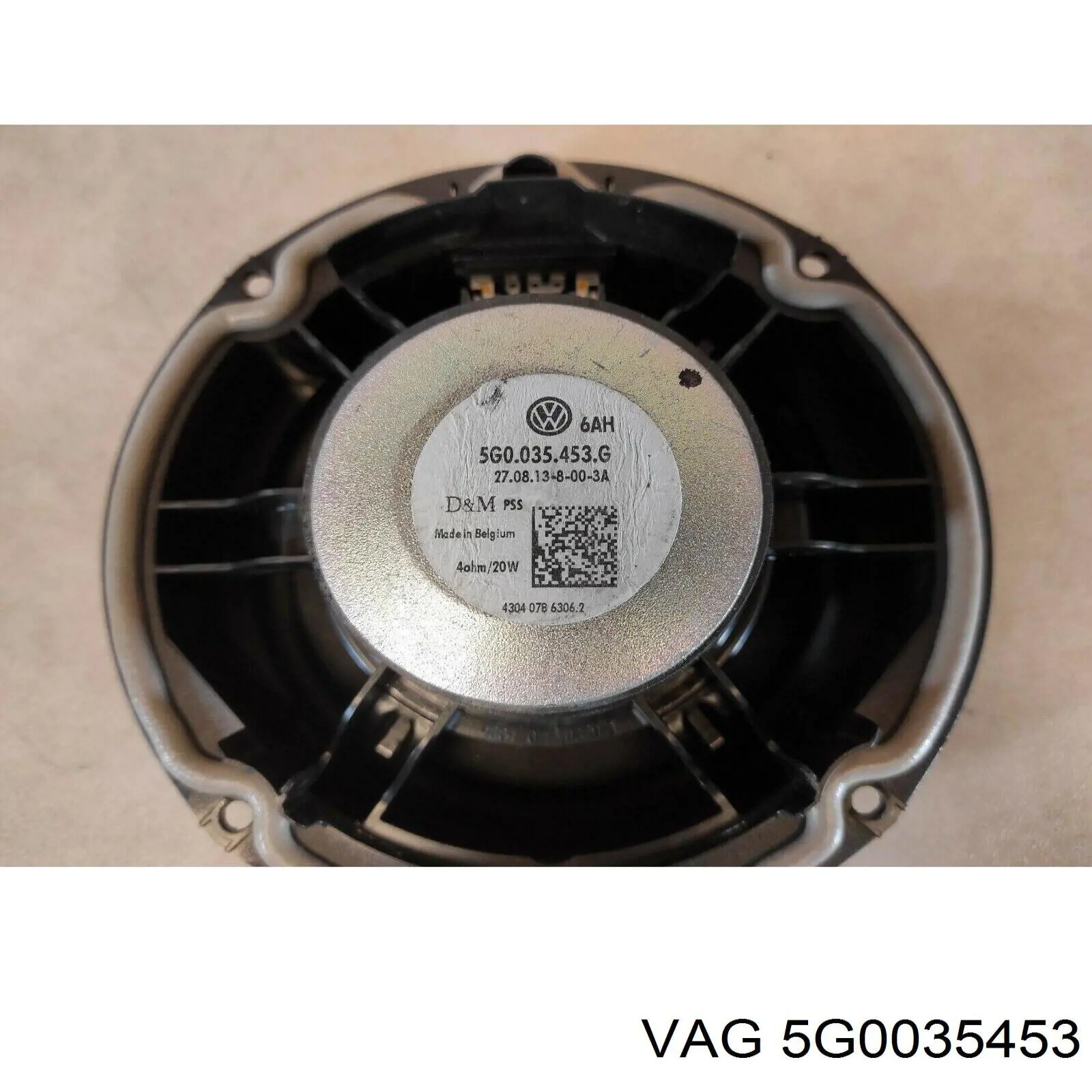 Altavoz de la puerta delantera VAG 5G0035453 precio, desde 40,66 EUR