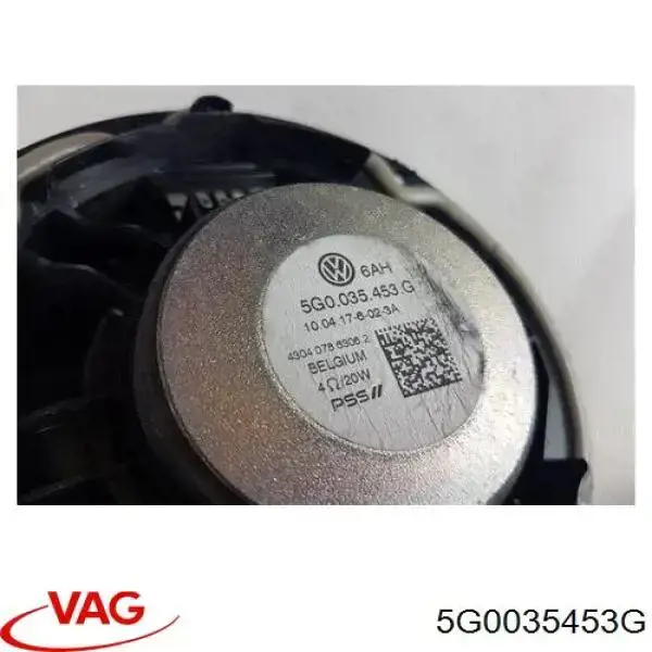 5G0035453G VAG Altavoz de la puerta delantera