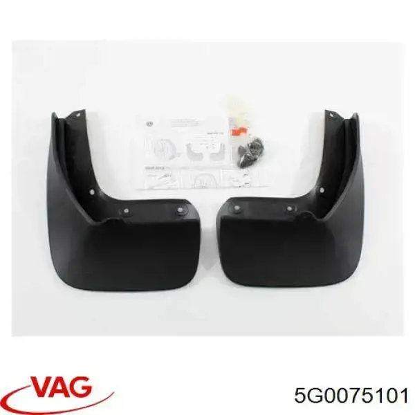 5G0075101 VAG Juego de faldillas guardabarro traseros
