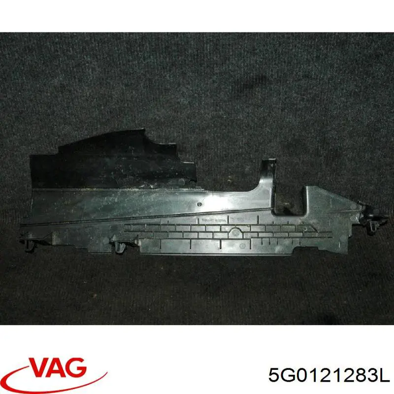 5G0121283L VAG Deflector de aire del radiador izquierdo