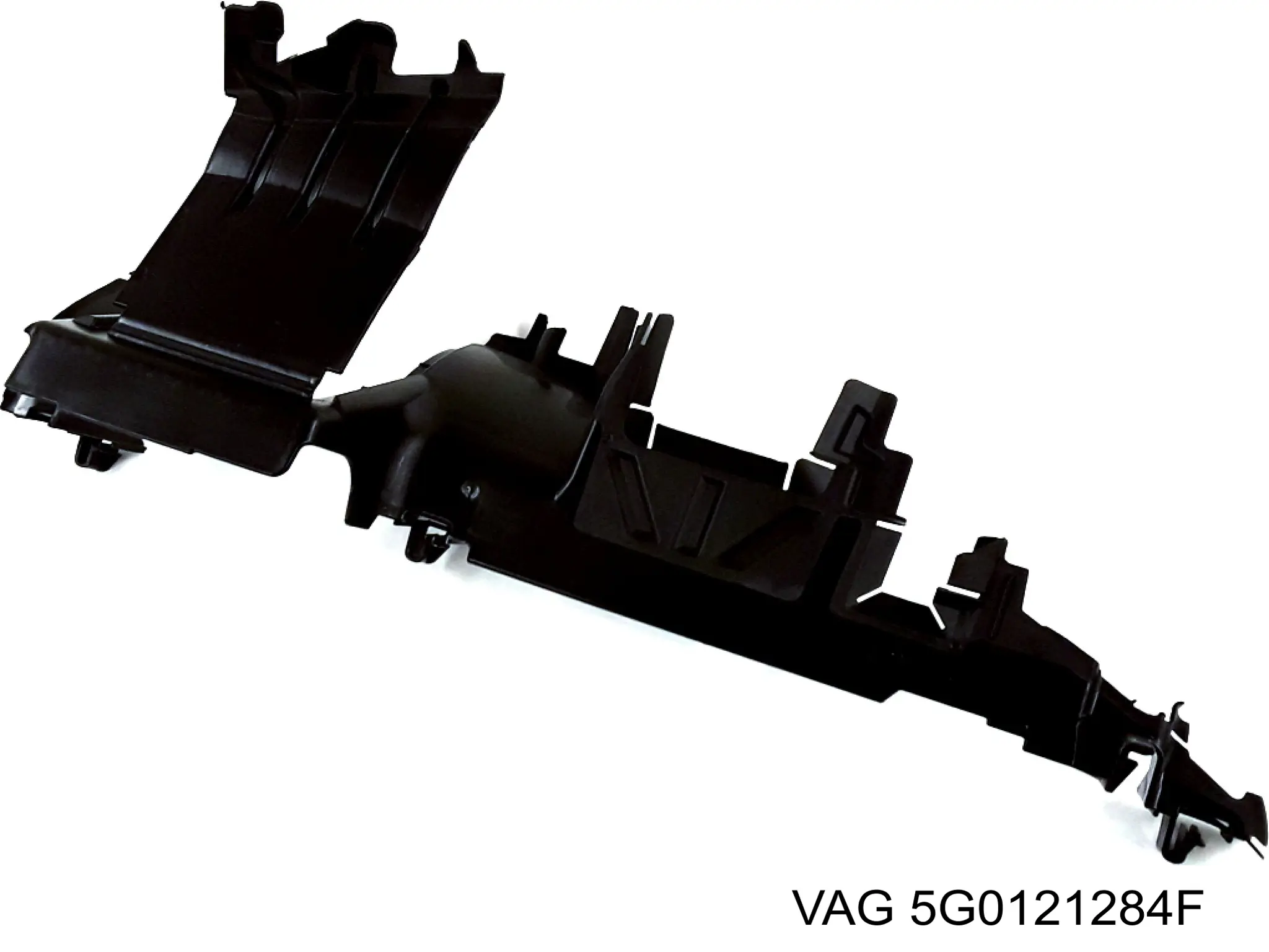 5G0121284F VAG Deflector de aire del radiador derecho
