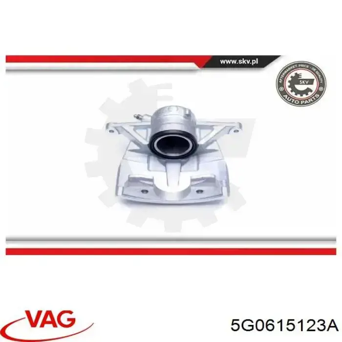 5G0615123A VAG pinza de freno delantera izquierda