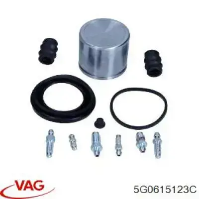 Pinza de freno delantera izquierda 5G0615123C VAG