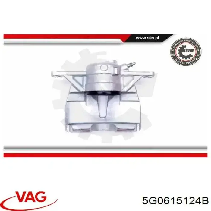 Pinza de freno, Eje delantero derecha VAG 5G0615124B