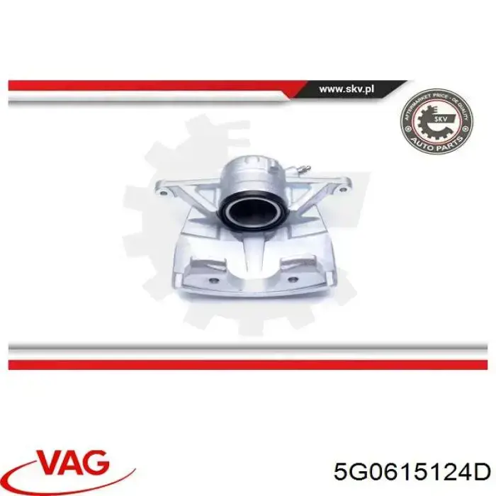 Comprar 5G0615124D VAG Pinza de freno delantera derecha