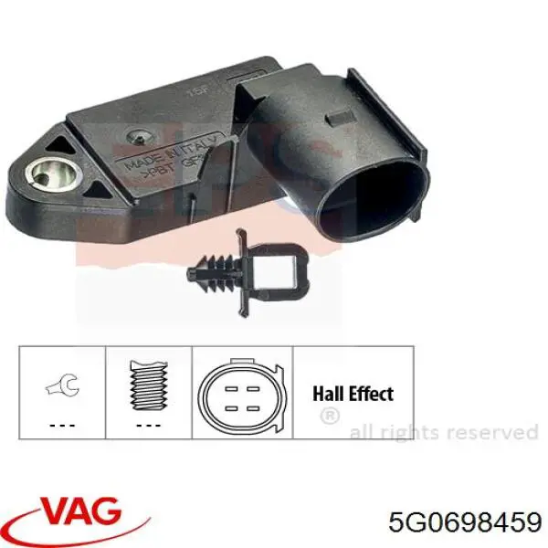 Comprar 5G0698459 VAG Interruptor de luz de freno